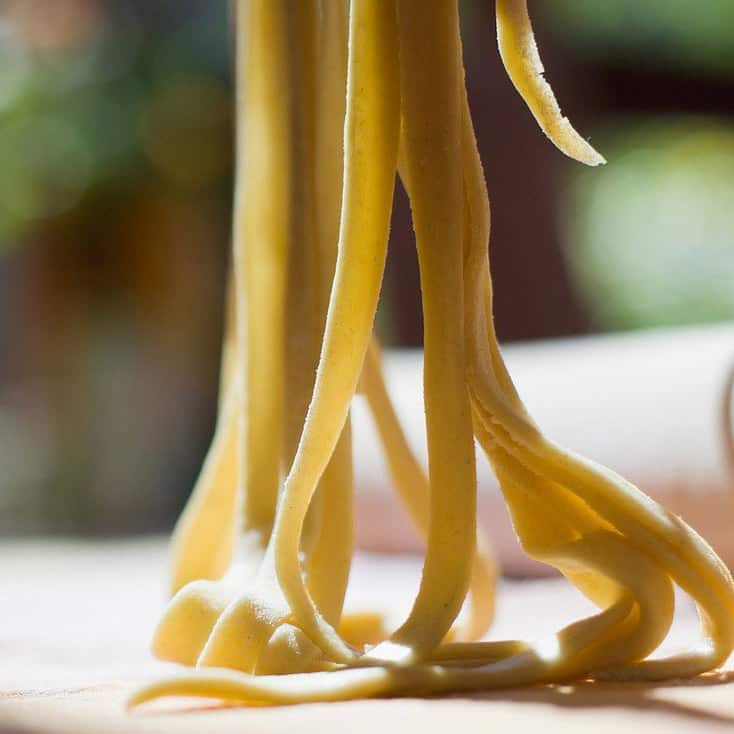 pasta fresca italiana con huevo tagliatelle madrid
